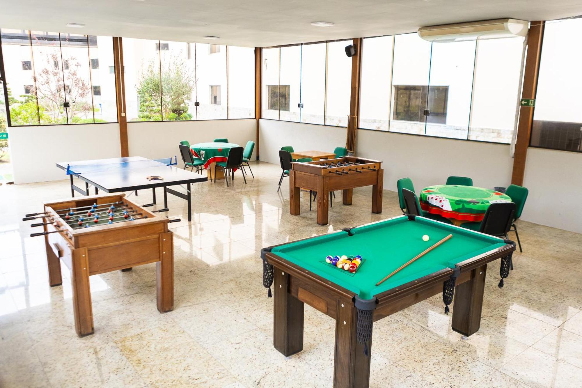 Hotel Golden Park All Inclusive Pocos De Caldas By Nacional Inn Exteriér fotografie Games room