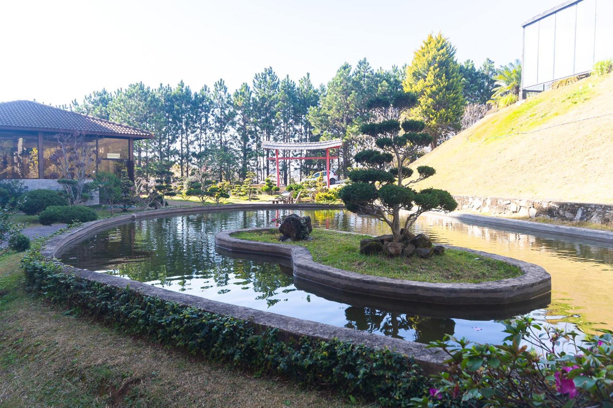 Hotel Golden Park All Inclusive Pocos De Caldas By Nacional Inn Exteriér fotografie The Japanese garden